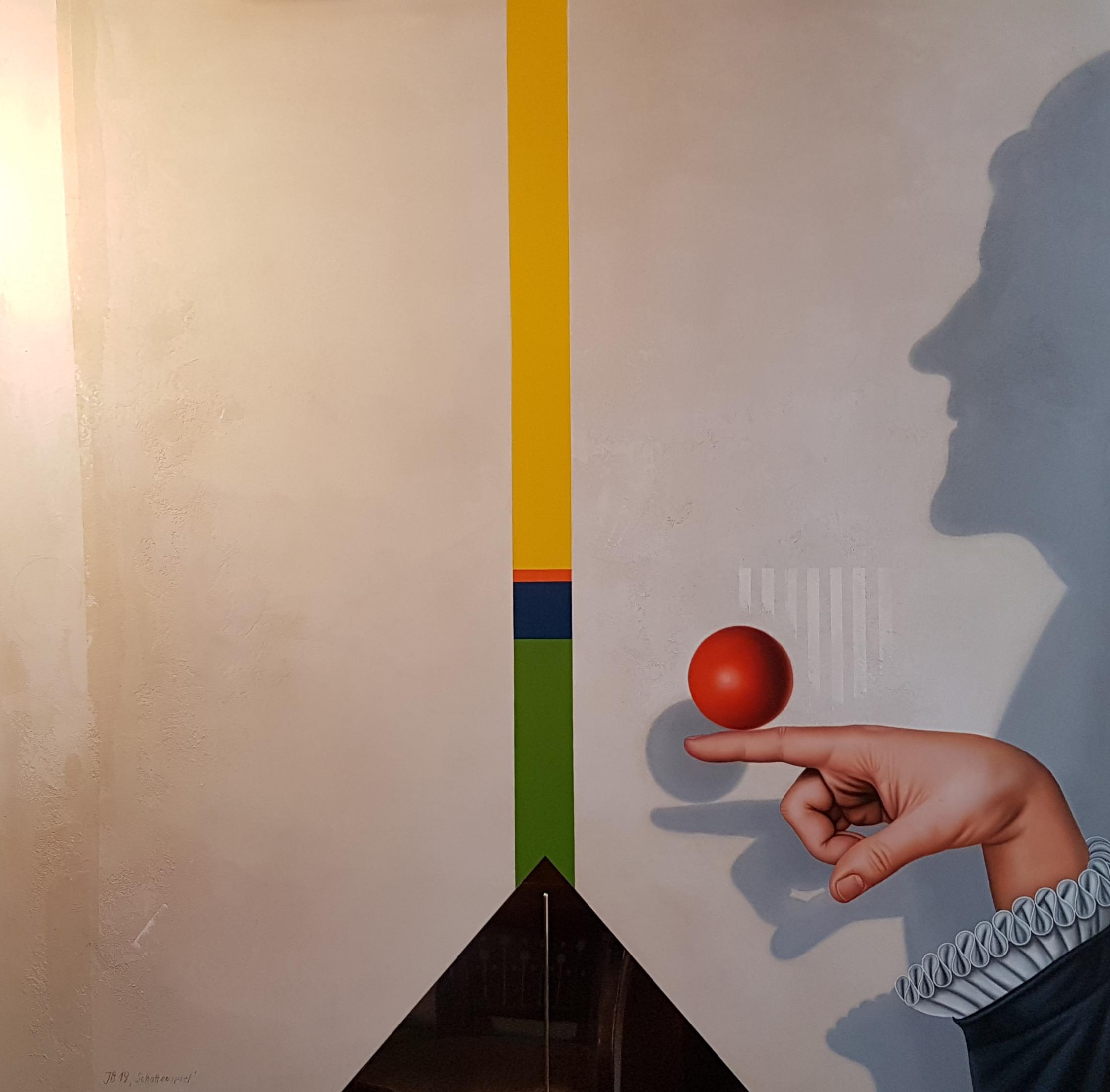 Josef Bramer, Shadow play, 2009, Oil on Canvas
