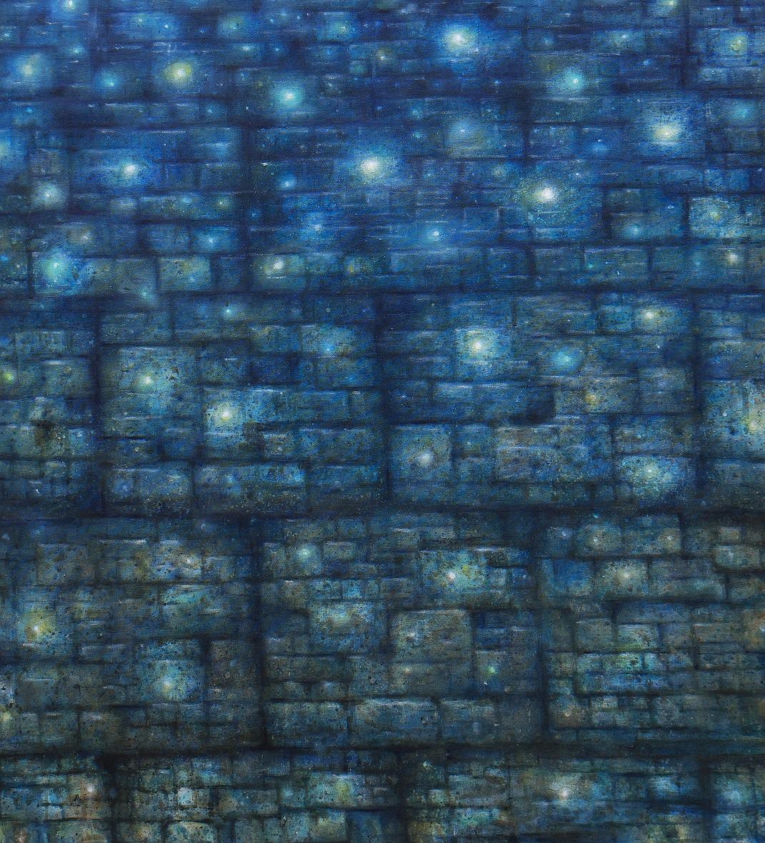 De Es (Dieter) Schwertberger, Entgrenzung, 2018, Öl auf Leinwand