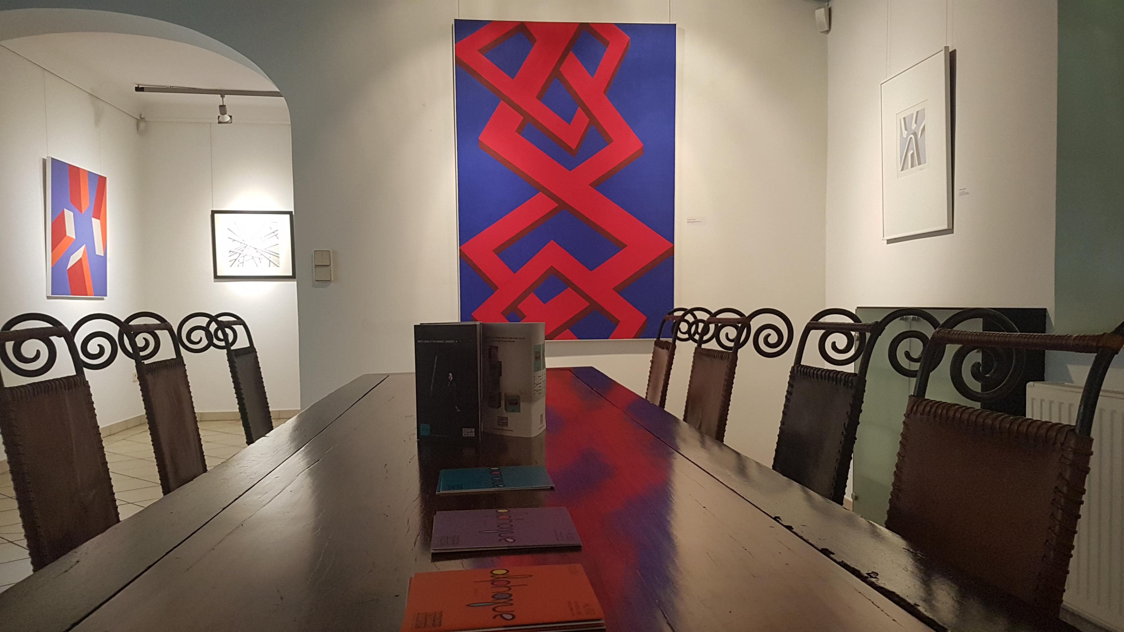 Ausstellungsansicht "Florentina Pakosta", Infeld Haus der Kultur Halbturn, 2019