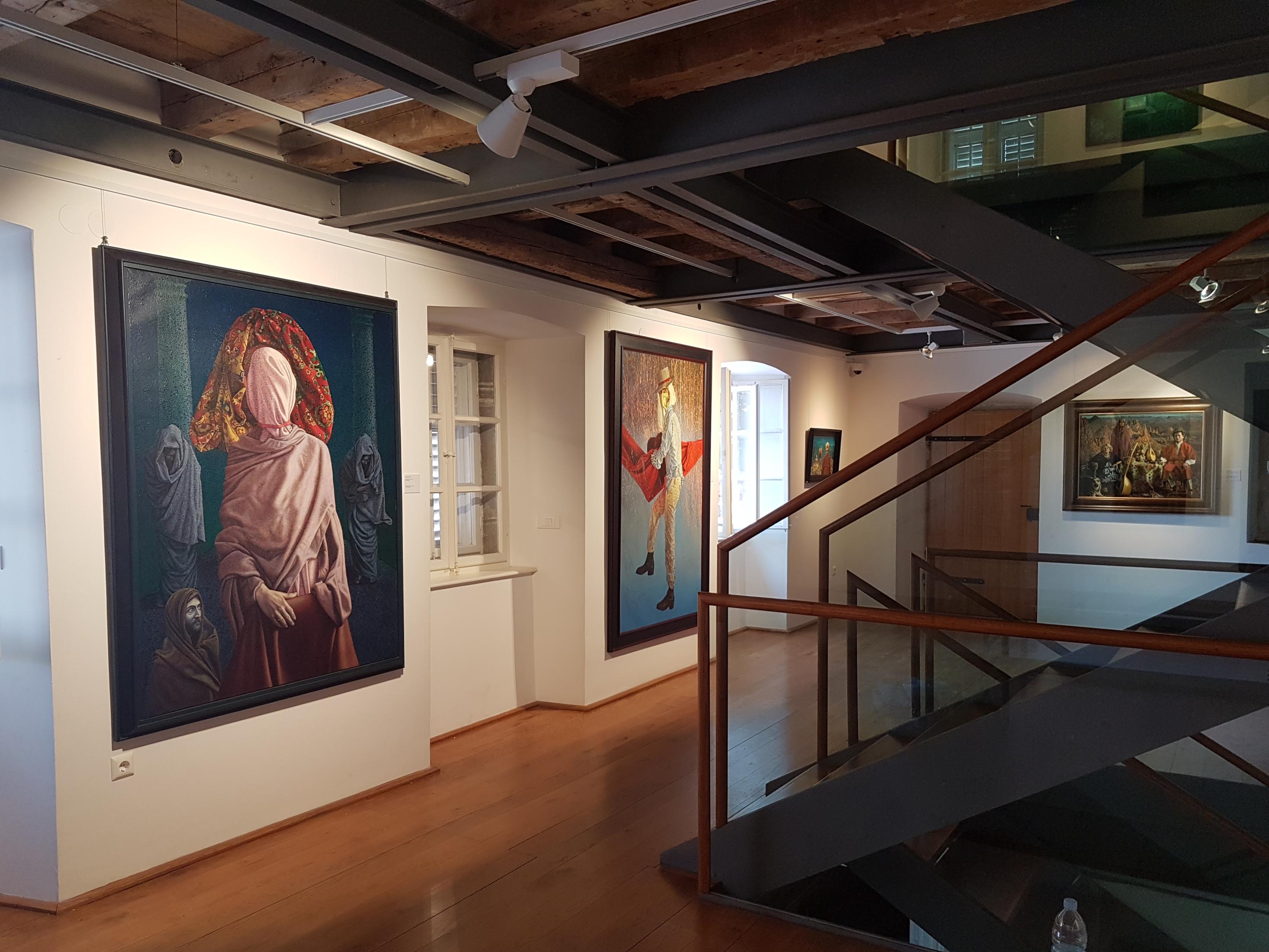 Werke von Benedetto Fellin, Infeld Kulturzentrum, Dobrinj, 2018