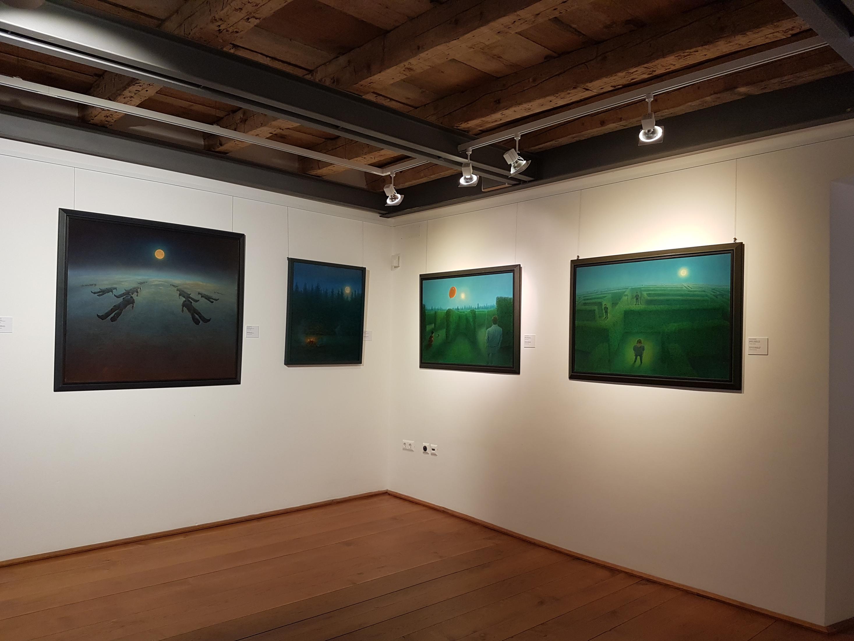Werke von Hanno Karlhuber, Infeld Kulturzentrum, Dobrinj, 2018