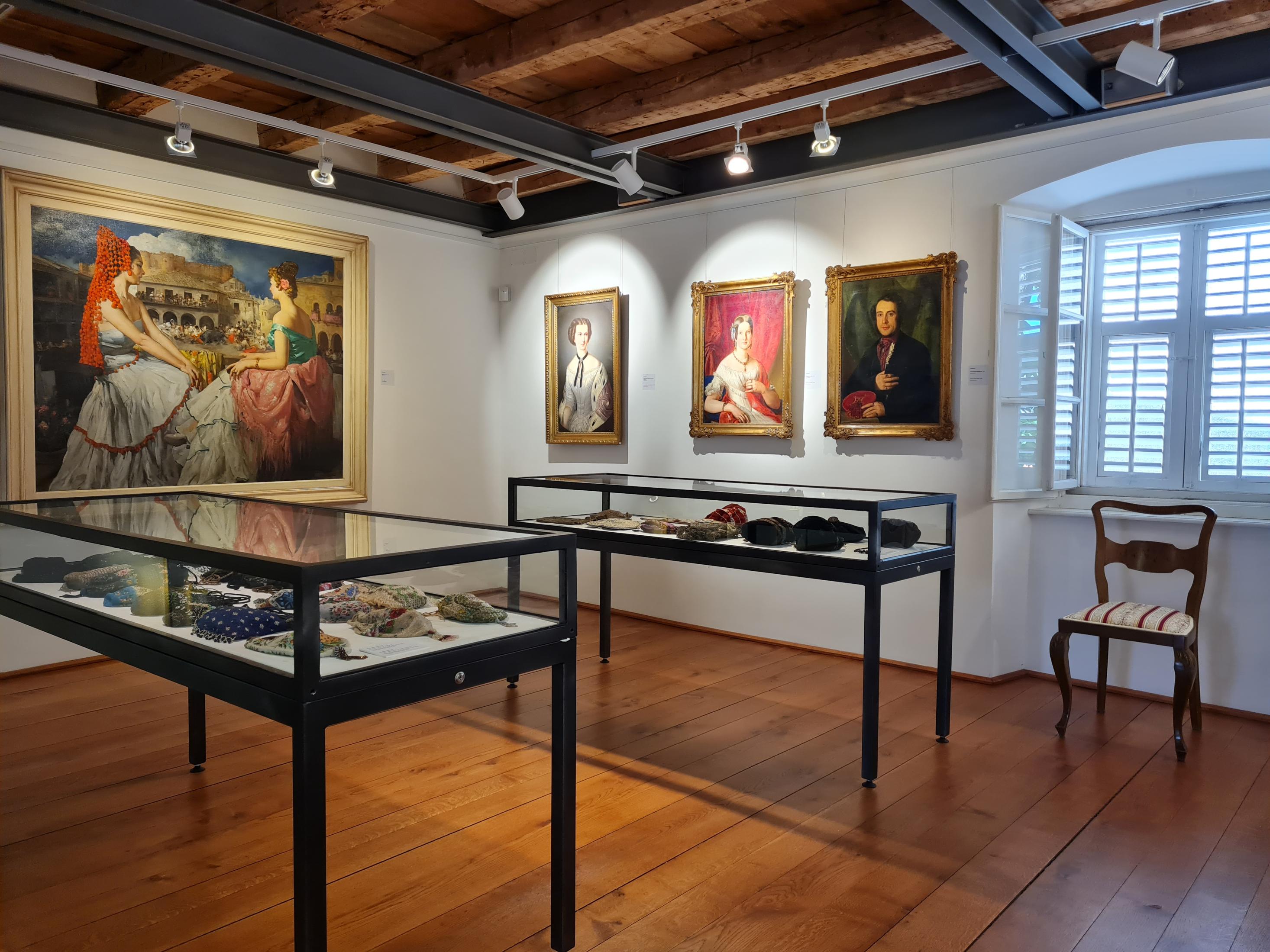 Exhibition view, "Highlights", Infeld Cultural Center, Dobrinj, Island of Krk, Croatia, 2021