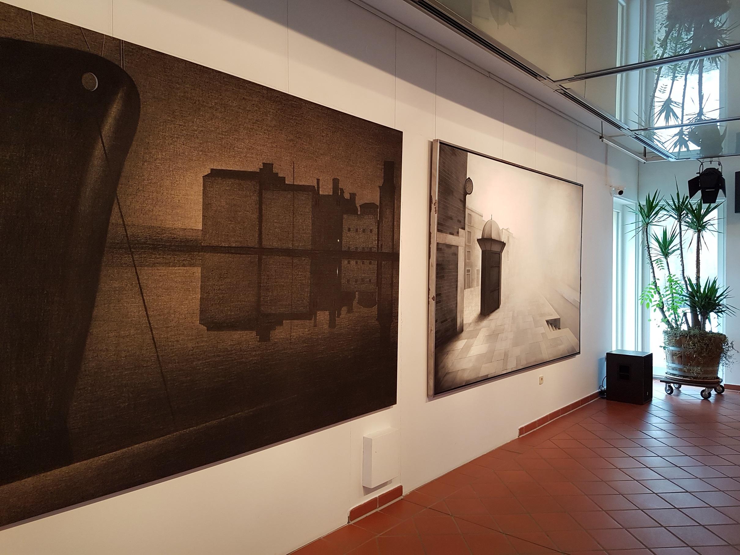 Ausstellungsansicht "Eduard Angeli", Infeld Haus der Kultur, Halbturn, 2018