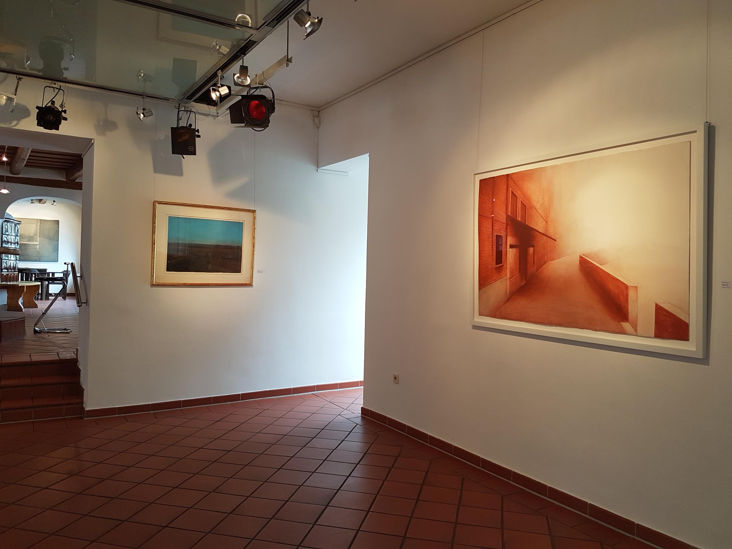 Ausstellungsansicht "Eduard Angeli", Infeld Haus der Kultur, Halbturn, 2018