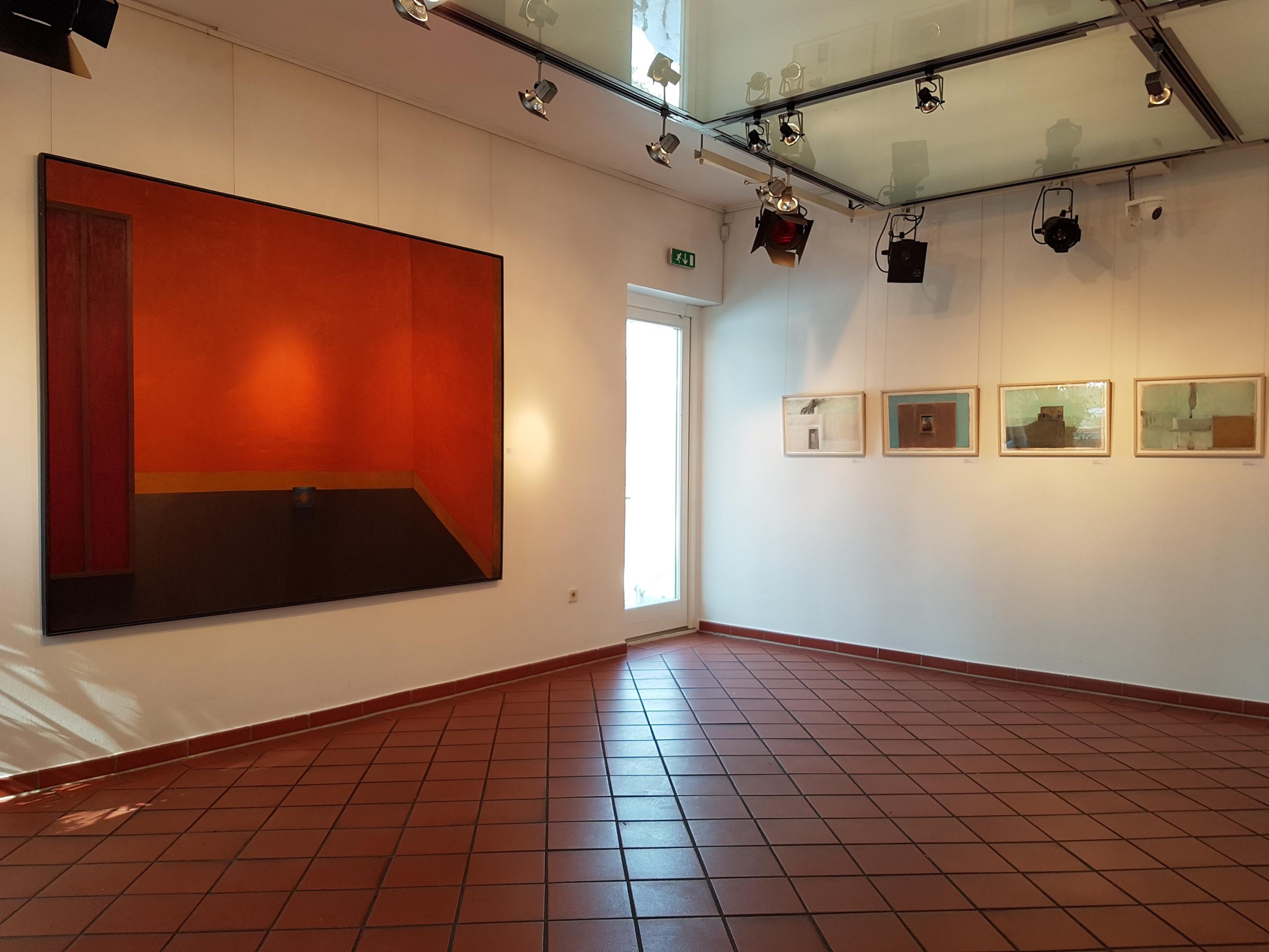 Ausstellungsansicht "Eduard Angeli", Infeld Haus der Kultur, Halbturn, 2018